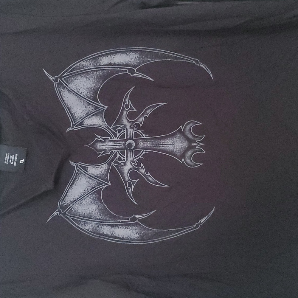 Hot Topic's Cosmic Aura Edgy Black Long Sleeve Top - Picture 2 of 9